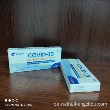 Pre-Nasal-Test für Covid-19